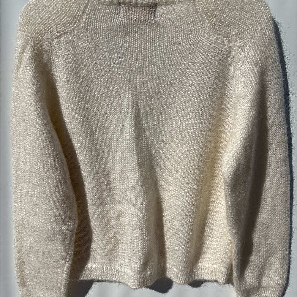 Vintage Worthington Mohair Blend precious Cardigan with Pockets Women's soft M - Picture 9 of 9